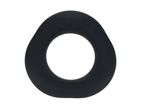 Pierścień erekcyjny Levelz Ergo liquid silicone czarny 5 cm - 2
