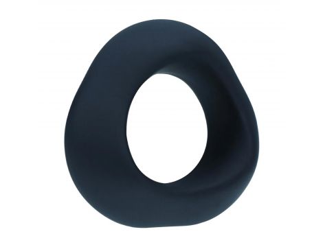 Pierścień erekcyjny Levelz Ergo liquid silicone czarny 5 cm - 6
