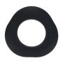 Pierścień erekcyjny Levelz Ergo liquid silicone czarny 5 cm - 3
