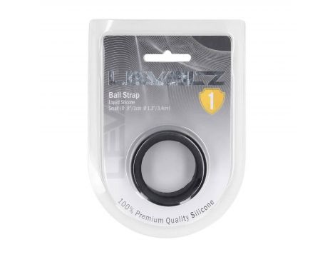 Rozciągacz jąder silikonowy Levelz S 34mm czarny