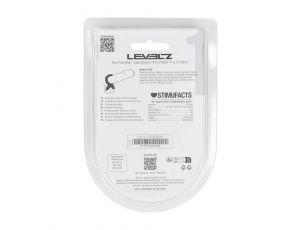 Pierścień erekcyjny silikonowy Levelz czarny 8 cm
