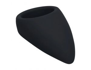 Pierścień erekcyjny łezka silikonowy Levelz czarny 9 cm