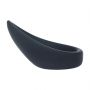 Pierścień erekcyjny łezka silikonowy Levelz czarny 9 cm - 5