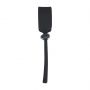 Pierścień erekcyjny Levelz regulowany silikonowy lasso czarny 14 cm - 7