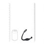 Pierścień erekcyjny silikonowy z stymulatorem prostaty Levelz S czarny 11cm - 8