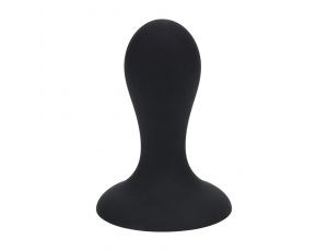 Korek analny z grzechotką Levelz silikonowy S czarny 8,5 cm