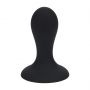 Korek analny z grzechotką Levelz silikonowy S czarny 8,5 cm - 2