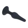 Smukły silikonowy korek analny Levelz M czarny 11,5 cm - 2