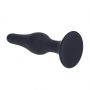 Smukły silikonowy korek analny Levelz L czarny 12,5 cm - 8