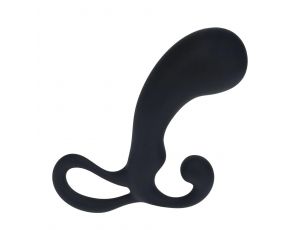 Masażer prostaty silikonowy Levelz L czarny 15 cm