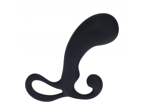 Masażer prostaty silikonowy Levelz L czarny 15 cm