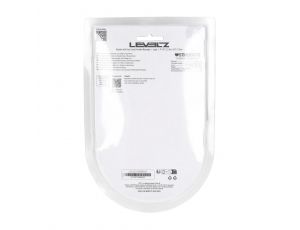 Masażer prostaty silikonowy Levelz falisty L czarny 12,4 cm