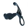 Masażer prostaty silikonowy Levelz falisty L czarny 12,4 cm - 5