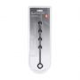 Silikonowe kulki analne okrągłe Levelz S czarne 23cm - 5