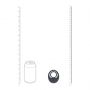 Pierścień erekcyjny wibrujący silikonowy Levelz Level 3 czarny 7,3 cm - 8