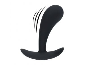 Masażer prostaty wibrujący silikonowy Levelz M czarny 12,5cm