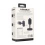 Wibrujący korek analny heksagonalny silikonowy Levelz L czarny 14 cm - 3