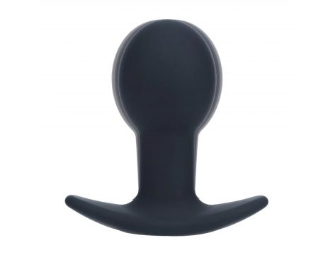 Korek analny wibrujący silikonowy Single Bulb Levelz czarny 9cm - 5