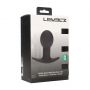 Korek analny wibrujący silikonowy Single Bulb Levelz czarny 9cm - 4
