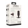 Wibrujący korek analny Tri Bulb silikonowy Levelz czarny USB - 2