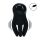 Digital Vibrating Silicone Penis Head Stimulator with Tentacles - Black