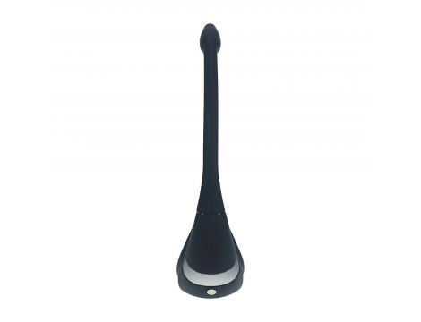 Pierścień wibrujący Levelz Tri O z pilotem silikonowy czarny 22,5 cm - 5