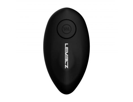 Pierścień wibrujący Levelz Tri O z pilotem silikonowy czarny 22,5 cm - 6