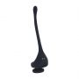 Dual Motor Silicone Cockring with Prostate Stimulator - Black - 3