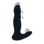 Masażer prostaty Levelz silikonowy pulsujący wibrujący czarny 14,7 cm - 5