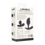 Korek analny wibrujący Levelz silikonowy z pilotem 10,6 cm czarny - 2