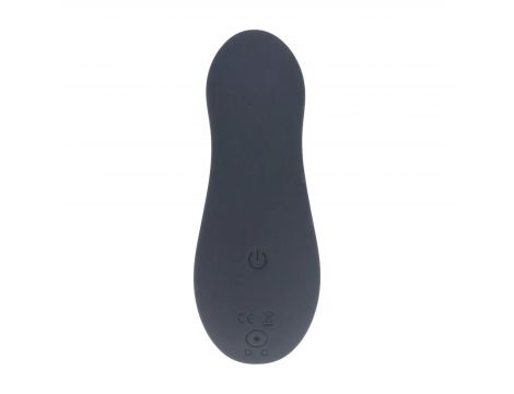 Korek analny wibrujący koralikowy Levelz zdalny czarny 14 cm USB - 6