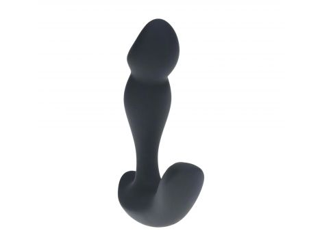 Stymulator prostaty Levelz silikonowy z pilotem czarny USB