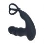 Masażer prostaty z rotującą głowicą Levelz silikonowy czarny 16,8 cm - 4