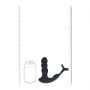 Masażer prostaty z rotującą głowicą Levelz silikonowy czarny 16,8 cm - 8