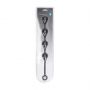 Kulki analne silikonowe Levelz kropla wody 40mm czarne - 5