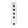 Kulki analne silikonowe Levelz kropla wody 40mm czarne - 4
