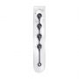 Silicone Waterdrop Anal Balls - XL - 50mm - Black - 2