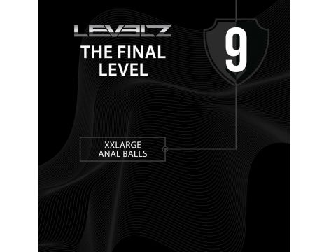 Kulki analne silikonowe Levelz XXL 6 cm czarny - 6