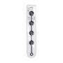 Kulki analne silikonowe Levelz XXL 6 cm czarny - 5