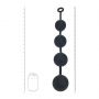Kulki analne silikonowe Levelz XXL 6 cm czarny - 6