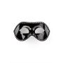 Maska erotyczna koktajlowa Ouch! czarna PVC - 4