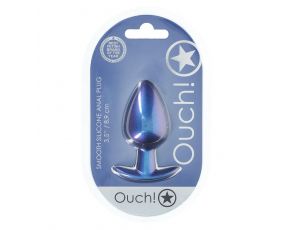 Smooth Silicone Anal Plug - Large - 3.5