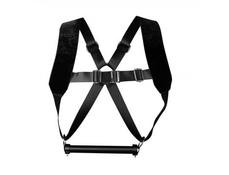 Uprząż BDSM Ouch! regulowana czarna 32 cm - 5