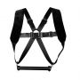Uprząż BDSM Ouch! regulowana czarna 32 cm - 6