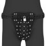Pas cnoty jock Ouch z skóry PU czarny - 4