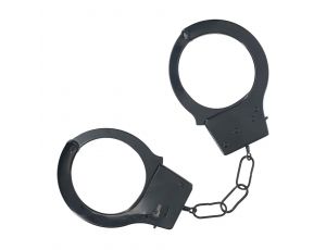 Kajdanki metalowe Ouch! czarne 24,2 cm