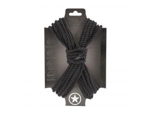Lina bondage Ouch! poliestrowa czarna 10 m