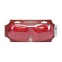 Opaska na oczy 3D Ouch! czerwona - 2