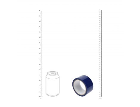 Taśma PVC nieklejąca Ouch granatowa 20m - 5
