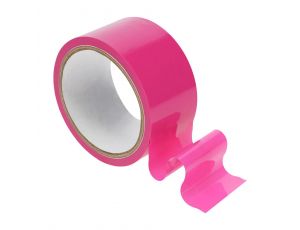 Taśma bondage PVC Ouch różowa 20 m
